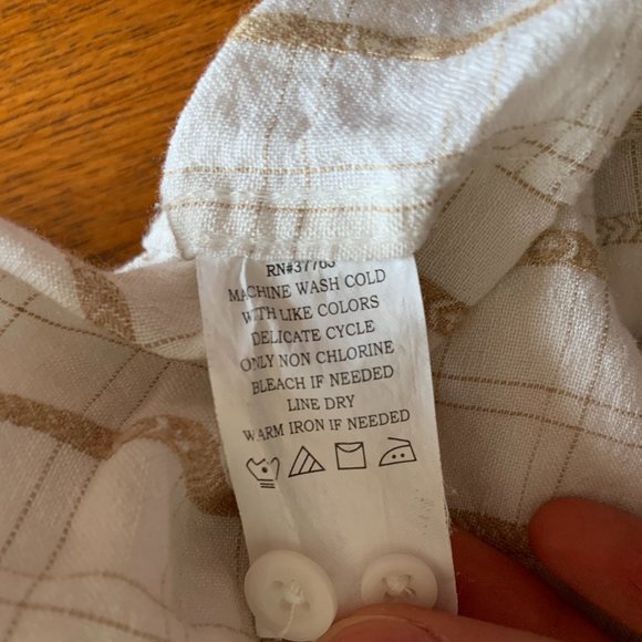 Cubavera Long Sleeve Button Down Shirt - Picture 4 of 7